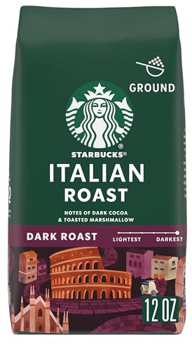 Starbucks Italian Roast Ground Coffee, 12 Ounce