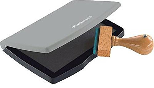 Pelikan Stempelkissen 2E Kunststoff-Geh„use, getr„nkt, 110 x 70 mm, schwarz