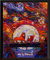 Uhomate Poster, Motiv: Löwe und Sohn, Vincent Van Gogh, Sternennacht, Poster, Leinwand, Wandkunst, Kinderzimmer, Dekoration, Wohnzimmer, A024 (20,3 x 25,4 cm)