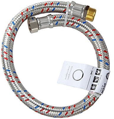 Meibes Meiflex Silikon 3/4 x 3/4 F/M x 700 - Verstärkte Schläuche für Sanitär/Heizung/Klima - M5725.1127.70