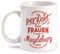 Fashionalarm Tasse Niemand ist perfekt - Frauen aus Magdeburg - beidseitig bedruckt mit lustigem Spruch | Geschenk Idee für Magdeburger | Stadt, Farbe:weiß