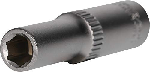 BRILLIANT TOOLS BT020952 1/4 Sechskant-Stecknuss, lange Ausführung, 6 mm [Powered by KS TOOLS]