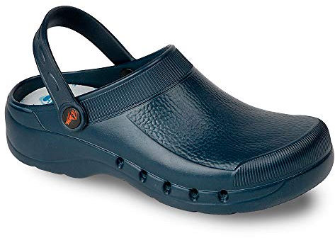 DIAN EVA Color Marino Talla 42, Zueco de Trabajo para sanidad y hostelería Unisex Certificado CE EN ISO 20347 Marca