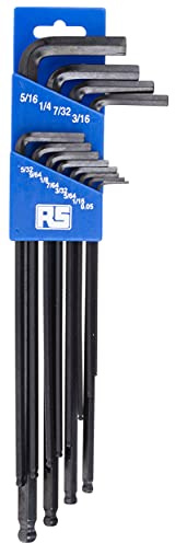RS PRO Sechskantschlüsselsatz 12 L Zoll Lang 0.05 to 7/32 in