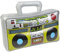 Smiffys Aufblasbarer Ghettoblaster, Silber