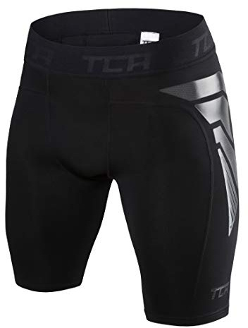 TCA Jungen CarbonForce Pro Thermo Kompression Unterwäsche Shorts - Schwarz, 8-10 Jahre