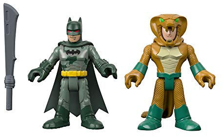 Fisher Price Imaginext DC Super Friends Batman & Copperhead action figures