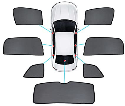 YIHANBRI Auto UV-Schutz Sonnenblenden, für Mercedes-Benz GLB Windschutzscheiben-Sonnenschutz Heckscheibe Seitenscheibe Staub Schutz Faltbar Zubehör