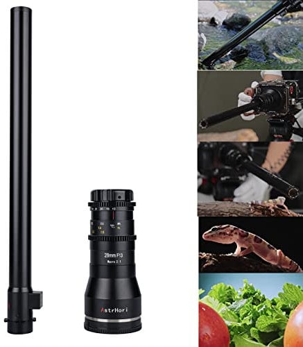 AstrHori 28mm F13 Makro 2X Objektiv für Fuji Mount Kameras Weitwinkel wasserdicht für Kameras X-A1 X-A10 X-A5 X-M1 X-H1 X-T1 X-T10 X-T100 X-T200 X-T30 X-PR01 X- E1 XS10 und mehr.