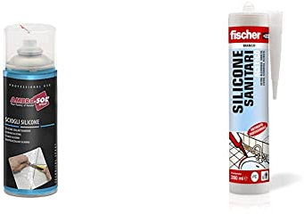 Ambro-Sol P301 Sciogli Silicone, Rimuove il Silicone e Relativi Residui senza Aggredire le Superfici e senza Opacizzarle, Agisce Rapidamente & Fischer SAS Bianco