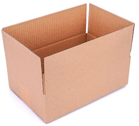 verpacking Faltkartons 295 x 195 x 90 mm Braun (Außenmaß 300 x 200 x 100 mm) KK 33 1-wellig Versandkarton für kleine Waren DHL Päckchen DPD GLS Kartons (500 Stück)