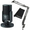 Rode NT-USB Mini USB Condenser Microphone Set + K&M 23840 Studio Articulated Arm + Keepdrum Microfibre Cloth