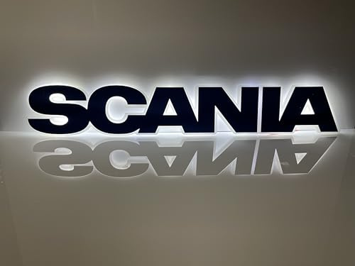 Best Trucks Europe Scania Led Front Logo - Led Logo Scania