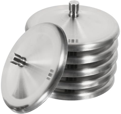 BUGUUYO 6stücke Edelstahl Becherdeckel Staubdichte Korrosionsbeständige Abdeckungen Für Tassen Praktische Runde Cover Zur Vermeidung Von Flüssigkeitsverlust Und Staubschutz