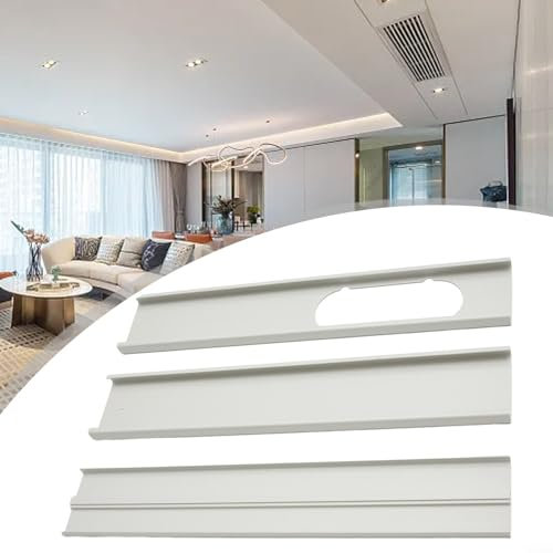 2/3 piezas de amortiguador de aire acondicionado móvil ajustable, kit de marco portátil para aire acondicionado portátil, para manguera de ventilación de aire acondicionado (3 piezas)