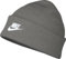 Nike Unisex U Nk Peak Beanie Tc FUT F24 L Kappe, Dk Grey Heather/White, One Size