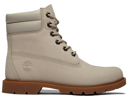 Timberland Damen Linden Woods 6-inch Lace-up Waterproof Boot Mode-Stiefel, Helltaupe Nubuk-2024 Neu, 40 EU