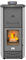 STUFE A PELLET ITALIA New York 22 Kw 5 Stelle - Stufa a Pellet Idro Produce Calore e Acqua Calda Efficienza 93% Scalda 140m² Certificata 5 Stelle Autonomia 22H Programmabile Garanzia 24 Mesi Grigio