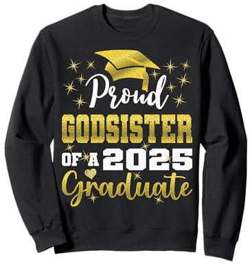 Super stolze Patenschwester der Graduiertenfamilie 2025 Sweatshirt