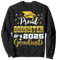 Super stolze Patenschwester der Graduiertenfamilie 2025 Sweatshirt
