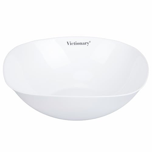 Set 3 Insalatiera Quadrata 25x25 cm in Vetro Opalino Victionary
