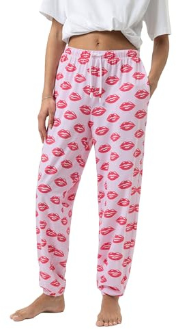 Mey Nachtwäsche Serie Juicy Kiss Damen Yoga Pants Soft Pink (M)