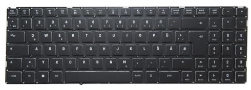 Laptop-Tastatur Für MECHREVO Deep Sea Ghost Z2 AIR Deutscher GR Schwarz ohne Hintergrundbeleuchtungsfilm