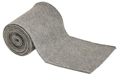maDDma Fertigbündchen Uni Feinripp 110cm x 6,5cm Cuff Ärmelbündchen elastisches Strickbündchen Baumwolle