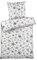 Carpe Sonno Seersucker Bettwäsche 135x200 Baumwolle | Bügelfreie Sommerbettwäsche Kühlend | Sommer Duvet Cover Sterne Bettbezug 135 x 200 Bedding Bettzeug Set Bunte Bettwäsche Baumwolle 135x200