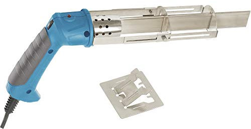 Fervi 0441 Coltello a Caldo Taglia Polistirolo, 220 W, 230 V, Grigio/Ciano