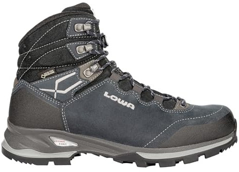 Lowa Lady Light GTX - Stivali da Escursionismo Alti Donna, Blu (Grau/Jade 640), 37.5 EU