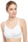 Motherhood Maternity Women's Full Busted Seamless Clip Down Nursing Bra Coverage, Opaque, White, M