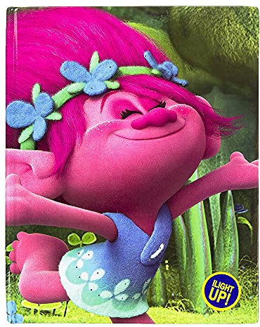 Disney-Trolls TR17062 LED-Tagebuch, französische Ausgabe