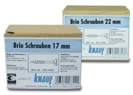 Knauf Brio-Schrauben 17 mm 500 Stück