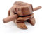 Holz Frosch Raspel Musical Percussion Sticks Instrumente von Afrika Frosch Raspel Super Guiro für Erwachsene 4 Inch