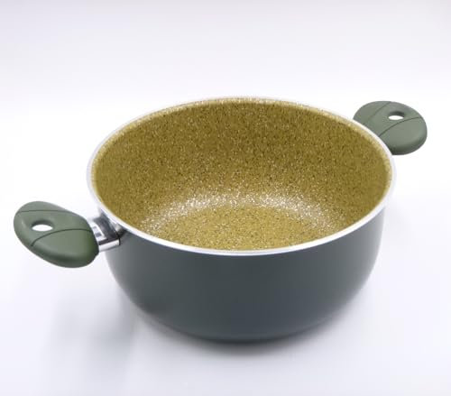 Illa BO3624 Bio-Cook Ölkasserolle, 2 Griffe, Durchmesser 24 cm, mehrfarbig