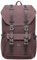 KAUKKO Vintage Canvas Rucksack Damen Herren Baumwolle Daypack mit Laptopfach für 15 Zoll Notebook für Schule, Uni, Reisen, Wandern, 22L, Coffee