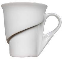 Delissea DEL-2LUNGO Coffret de 2 Tasses Lungo, Porcelaine