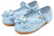 YONIER Ballerine da Bambine e Ragazze Ballerine Bambina Pelle Scarpe Singole Festa Danza Lustrino Scarpe Principessa Eleganti Piatto Ballerina Bimba Partito, Blu, 31 EU