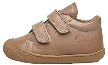 Naturino Cocoon VL-Lauflernschuh aus Leder-Taupe Beige 24
