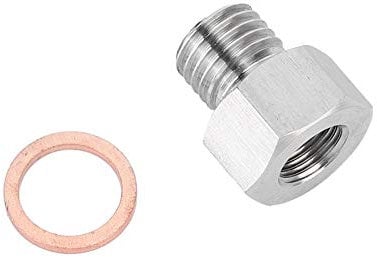 m12x1.5 to 1/8 NPT,Fitting Adapter, Fitting Adapter NPT 1/8 Female to Metric M12X1.5 Male Accessory
