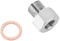 m12x1.5 to 1/8 NPT,Fitting Adapter, Fitting Adapter NPT 1/8 Female to Metric M12X1.5 Male Accessory