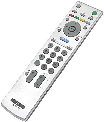 VINABTY RM-ED007 Reemplazar Control Remoto Apto para Sony LCD TV KDL-20S2030 KDL-20S2020 KDL-20S2000 KDL-40U2000 KDL-32U2000 KDL-26U2000 KDL-20S40xx KDL-20S4000 KDL-20S4020 KDL-40P25xx KDL-32P25xx