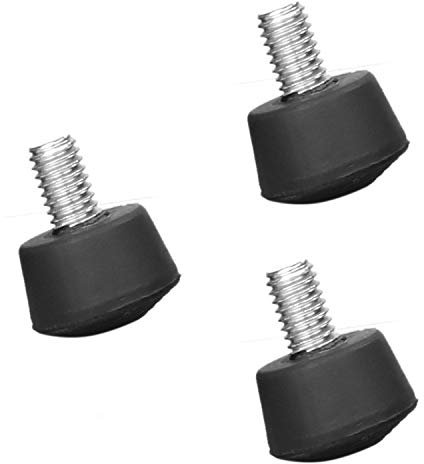 TINKTEEK 3/8 Zoll Stativfuß Gummifüße für Stativ Wing Stativfuss 3 Stück Größe S