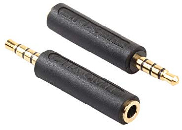 SHOTAY Adapter, 2 Stück OMTP zu CTIA/CTIA zu OMTP Headset Audio Adapter, 3,5 mm Kopfhörer Konverter