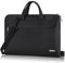 Voova Laptoptasche Tasche 13 13,3 14 Zoll Notebook Schultertasche Notebooktasche Umhängetasche Tragetasche leicht mit Versteckbarer Griff für Laptop 13.3 Schwarz