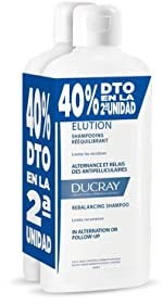 Ducray Elucion Champu Dermop 2X400Ml Duo