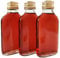 DIAH DO IT AT HOME 10 botellas vacías de vidrio de 100 ml y tapones de rosca dorados para llenarlo tú mismo, almacenamiento de ginebra de vino