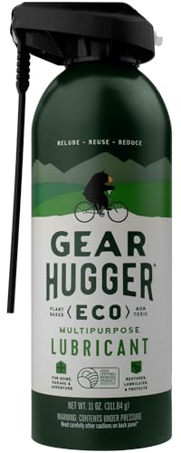 Gear Hugger Multipurpose Lubricant Spray, Plant-Based (11oz, Pack of 1)