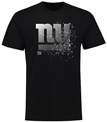 NFL New York Giants Shatter Graphic Logo Football Shirt schwarz